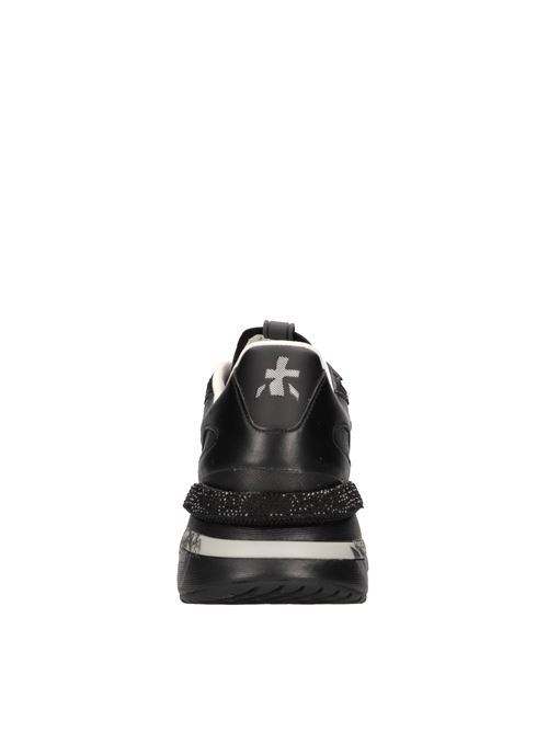 Sneakers in pelle e tessuto PREMIATA | MOERUND VAR. 7058NERO
